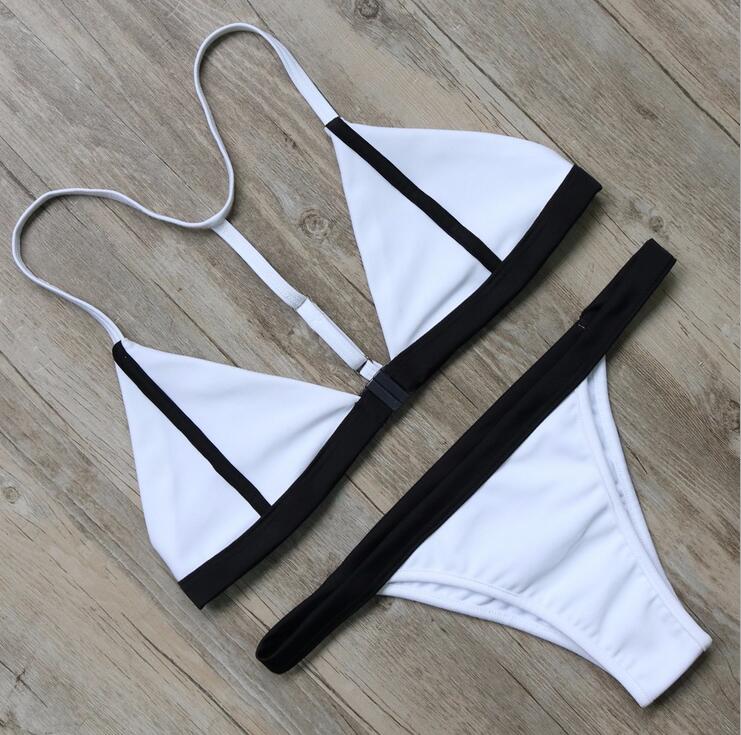 F4631-2 Bandage Push Up Bikini Women Sexy Beach Brazilian Bikini Set